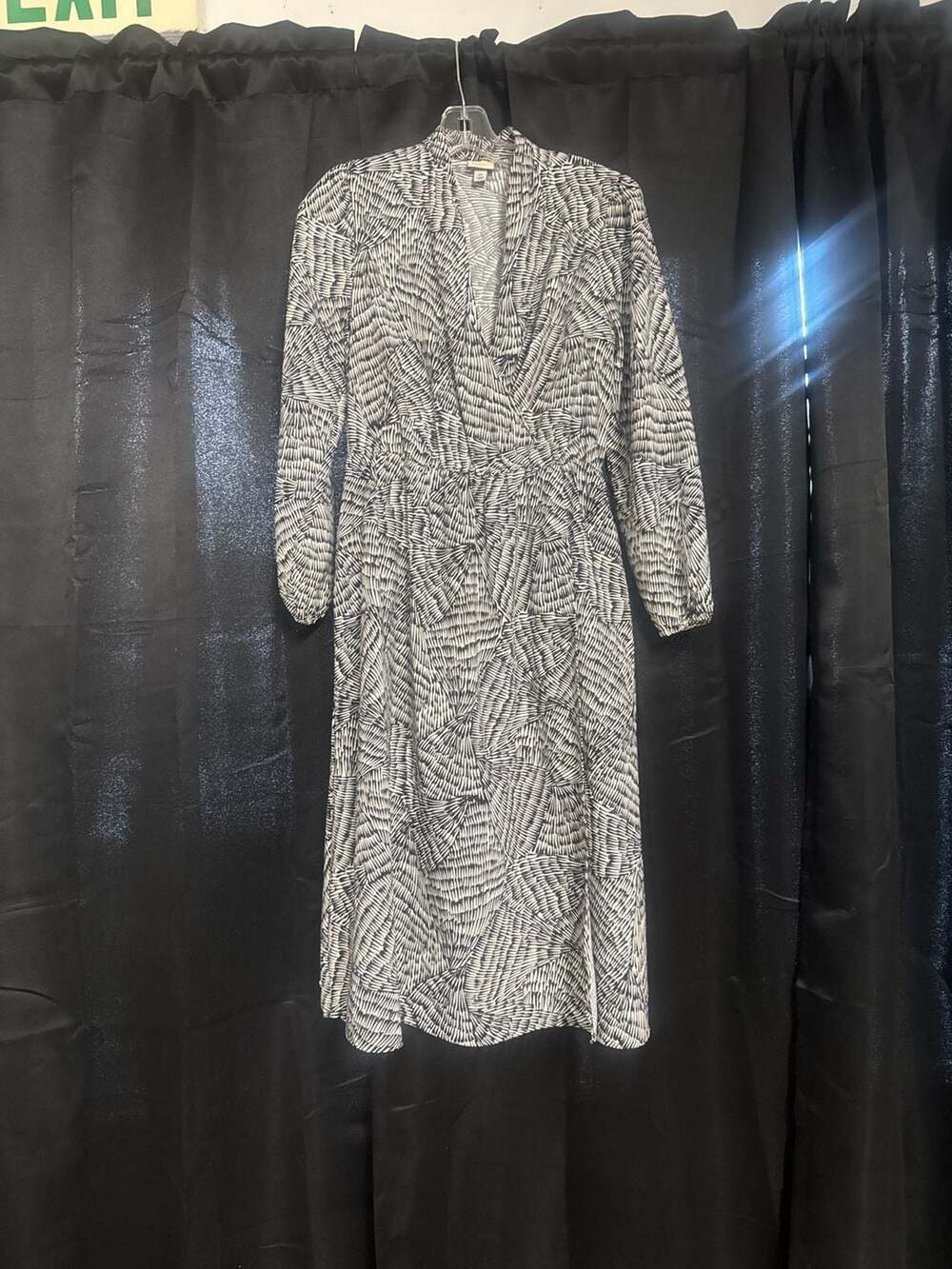 A New Day Women's Black and White dress